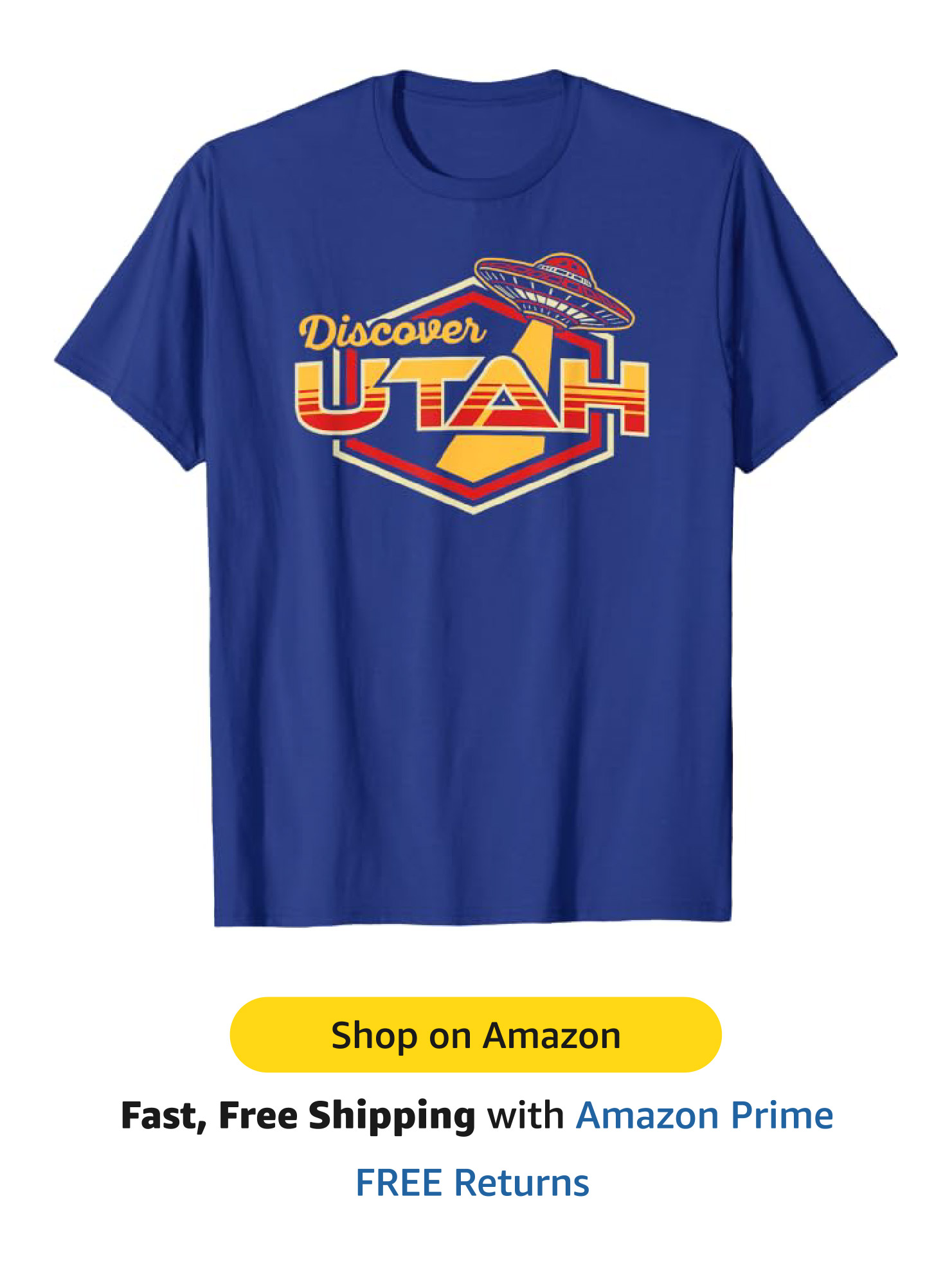 Funny Utah Tee - Discover Utah